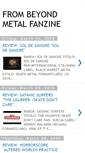 Mobile Screenshot of beyondmetal.blogspot.com