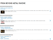 Tablet Screenshot of beyondmetal.blogspot.com