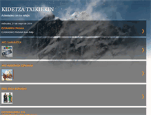 Tablet Screenshot of mendikotaldea.blogspot.com