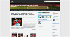 Desktop Screenshot of epl-league-stream.blogspot.com