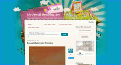Desktop Screenshot of pencildrawingart.blogspot.com