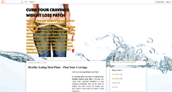 Desktop Screenshot of curb--your-cravings-weight-loss-patch.blogspot.com