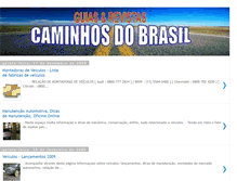 Tablet Screenshot of guiacaminhosdobrasil-veiculos.blogspot.com