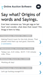 Mobile Screenshot of originsofsayings.blogspot.com