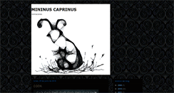 Desktop Screenshot of mininuscaprinus.blogspot.com