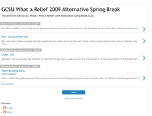 Tablet Screenshot of gcsuspringbreak.blogspot.com