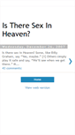 Mobile Screenshot of istheresexinheaven.blogspot.com