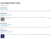 Tablet Screenshot of losmapasestanvivos.blogspot.com