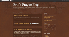 Desktop Screenshot of prague-blog.blogspot.com