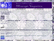 Tablet Screenshot of intostrangevagaries.blogspot.com