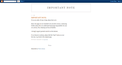 Desktop Screenshot of blogspot-importantnote.blogspot.com