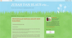 Desktop Screenshot of blousejilbabcollection.blogspot.com