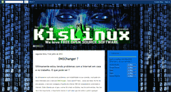 Desktop Screenshot of kislinux.blogspot.com