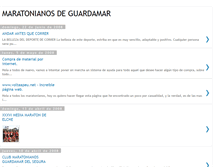 Tablet Screenshot of maratonianosguardamar.blogspot.com