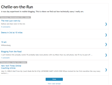 Tablet Screenshot of chelleontherun.blogspot.com