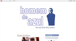 Desktop Screenshot of homemdeazul.blogspot.com