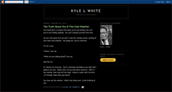 Desktop Screenshot of kylelwhite.blogspot.com