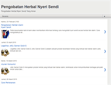 Tablet Screenshot of pengobatanherbalnyerisendi96.blogspot.com