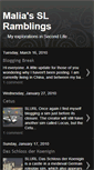 Mobile Screenshot of maliawriter.blogspot.com