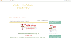 Desktop Screenshot of louscreativecraftworld.blogspot.com