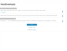 Tablet Screenshot of intuitivemusic.blogspot.com