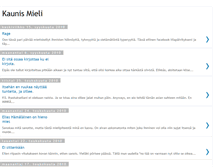 Tablet Screenshot of n--kaunismieli.blogspot.com
