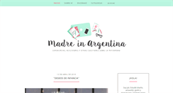 Desktop Screenshot of madreinargentina.blogspot.com