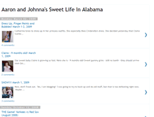 Tablet Screenshot of aaronandjohnna.blogspot.com