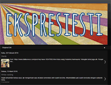 Tablet Screenshot of ekspresiesti.blogspot.com