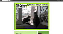 Desktop Screenshot of diycatcare.blogspot.com