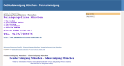 Desktop Screenshot of gebaeudereinigung-muenchen.blogspot.com