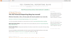 Desktop Screenshot of financialexecutives.blogspot.com