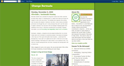 Desktop Screenshot of changebermuda.blogspot.com