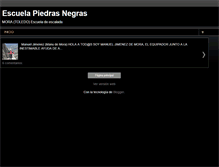 Tablet Screenshot of escuelapiedrasnegras.blogspot.com