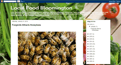 Desktop Screenshot of localfoodbloomington.blogspot.com