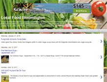 Tablet Screenshot of localfoodbloomington.blogspot.com