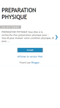 Mobile Screenshot of lapreparationphysique.blogspot.com