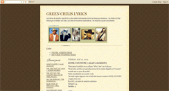 Desktop Screenshot of gchlyrics.blogspot.com