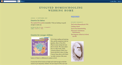 Desktop Screenshot of evolvedhomeschooling.blogspot.com