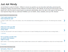 Tablet Screenshot of justaskwendy.blogspot.com