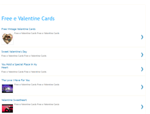 Tablet Screenshot of freeevalentinecards.blogspot.com