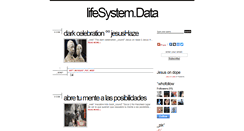 Desktop Screenshot of lifesystemdata.blogspot.com