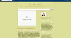 Desktop Screenshot of dianeirons.blogspot.com