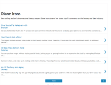Tablet Screenshot of dianeirons.blogspot.com