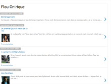 Tablet Screenshot of flou-onirique.blogspot.com