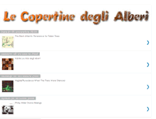 Tablet Screenshot of alberiincopertina.blogspot.com