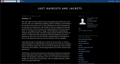 Desktop Screenshot of justhaircutsandjackets.blogspot.com