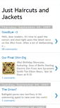 Mobile Screenshot of justhaircutsandjackets.blogspot.com