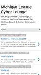 Mobile Screenshot of michiganleaguecyberlounge.blogspot.com