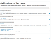 Tablet Screenshot of michiganleaguecyberlounge.blogspot.com